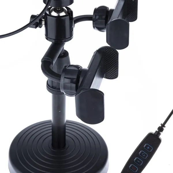Ring Light 26cm με Διπλή Βάση Κινητού - SKU 205504-15