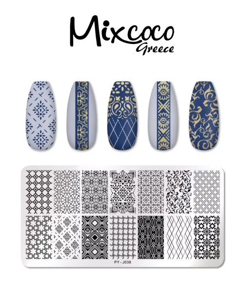 STAMP PLATE PATTERNS- Mixcoco