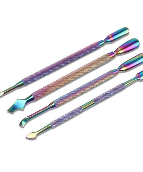 PUSHER ΕΠΩΝΥΧΙΩΝ RAINBOW ΜΕ ΜΥΤΕΡΗ ΑΚΡΗ- Mixcoco