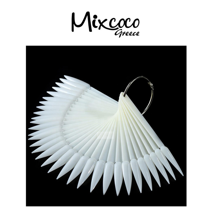 ΔΕΙΓΜΑΤΟΛΟΓΙΟ ΝΥΧΙΩΝ ΒΕΝΤΑΛΙΑ STILETTO ΓΑΛΑΚΤΕΡΗ 50 ΘΕΣΕΩΝ- Mixcoco