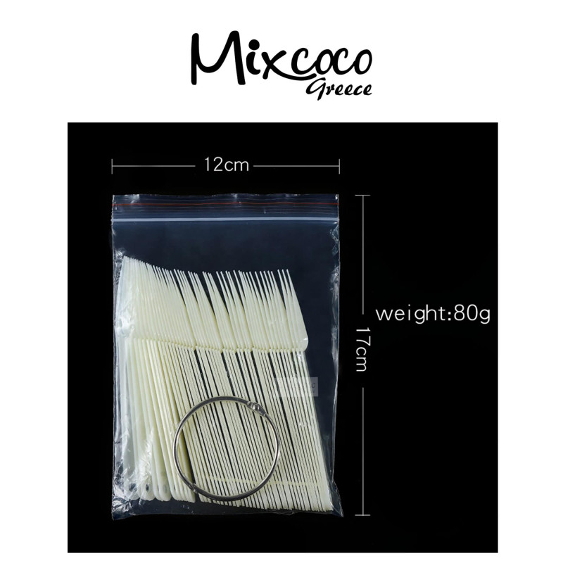 ΔΕΙΓΜΑΤΟΛΟΓΙΟ ΝΥΧΙΩΝ ΒΕΝΤΑΛΙΑ STILETTO ΓΑΛΑΚΤΕΡΗ 50 ΘΕΣΕΩΝ- Mixcoco