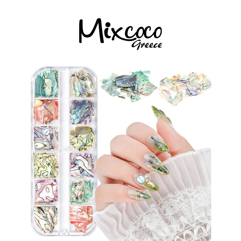 ΣΕΤ ABALONE SHELL FLAKE- Mixcoco