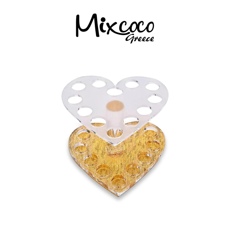 ΒΑΣΗ ΣΤΗΡΙΞΗΣ ΠΙΝΕΛΩΝ ΚΑΡΔΙΑ ΧΡΥΣΗ- Mixcoco