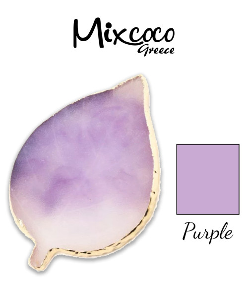 ΠΑΛΕΤΑ ΑΝΑΜΕΙΞΗΣ ΧΡΩΜΑΤΩΝ- ΔΙΑΚΟΣΜΗΣΗΣ ΠΕΤΡΙΝΗ ΣΕ ΣΧΗΜΑ ΦΥΛΛΟ ΜΩΒ- Mixcoco