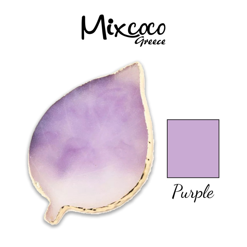 ΠΑΛΕΤΑ ΑΝΑΜΕΙΞΗΣ ΧΡΩΜΑΤΩΝ- ΔΙΑΚΟΣΜΗΣΗΣ ΠΕΤΡΙΝΗ ΣΕ ΣΧΗΜΑ ΦΥΛΛΟ ΜΩΒ- Mixcoco