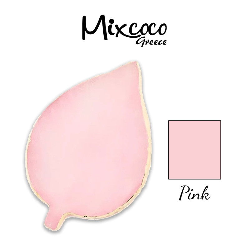 ΠΑΛΕΤΑ ΑΝΑΜΕΙΞΗΣ ΧΡΩΜΑΤΩΝ- ΔΙΑΚΟΣΜΗΣΗΣ ΠΕΤΡΙΝΗ ΣΕ ΣΧΗΜΑ ΦΥΛΛΟ ΡΟΖ- Mixcoco