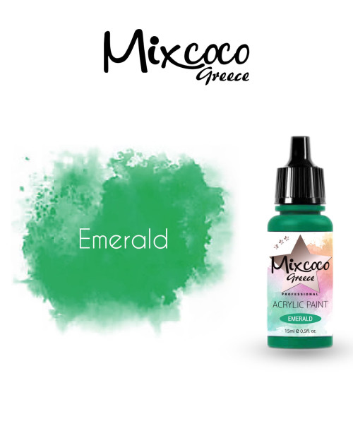 ΑΚΡΥΛΙΚΟ ΧΡΩΜΑ ΑΕΡΟΓΡΑΦΟΥ EMERALD 15ML - SKU 204125
