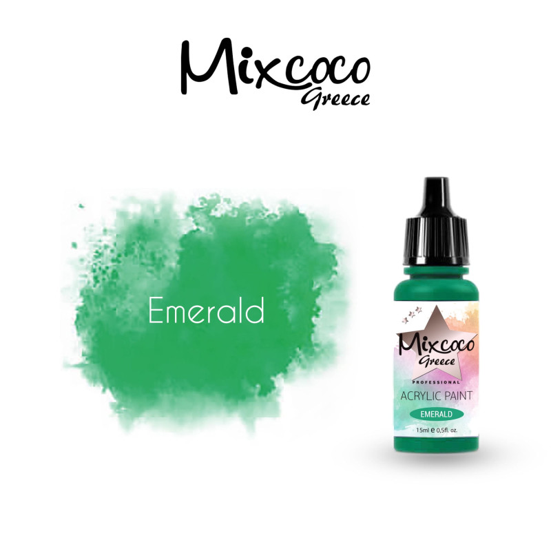 ΑΚΡΥΛΙΚΟ ΧΡΩΜΑ ΑΕΡΟΓΡΑΦΟΥ EMERALD 15ML - SKU 204125
