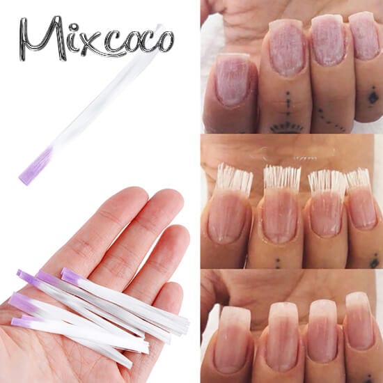 FIBER GLASS NAILS 10 ΤΜΧ- Mixcoco