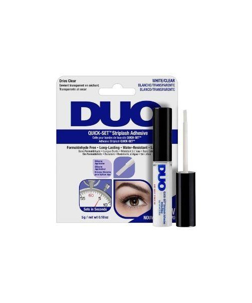 ARDELL DUO QUICK-SET Striplash Adhesive white/clear 5g