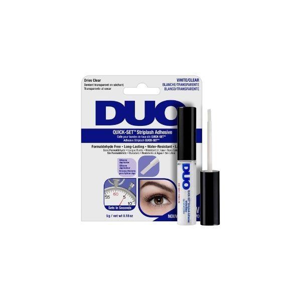 ARDELL DUO QUICK-SET Striplash Adhesive white/clear 5g