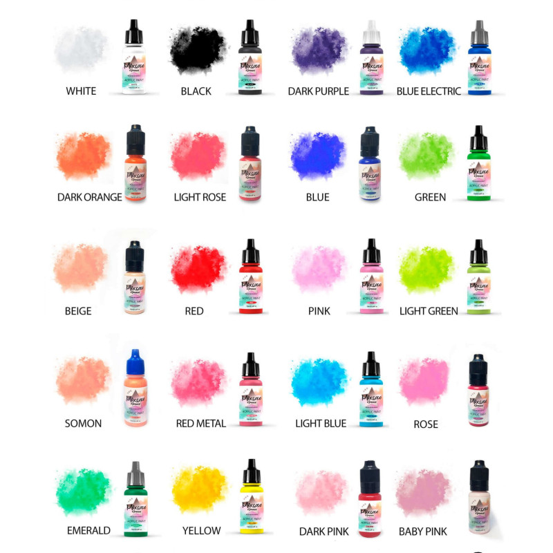 ΑΚΡΥΛΙΚΟ ΧΡΩΜΑ ΑΕΡΟΓΡΑΦΟΥ GREEN 15ML - SKU 204110