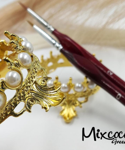 ΒΑΣΗ ΣΤΗΡΙΞΗΣ ΠΙΝΕΛΩΝ ΚΟΡΩΝΑ ΧΡΥΣΗ- Mixcoco