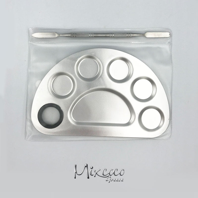 ΠΑΛΕΤΑ NAIL ART ΜΕ ΣΠΑΤΟΥΛΑ- Mixcoco