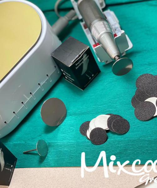 SET PODODISC ΕΞΑΡΤΗΜΑ ΚΑΙ 50 ΑΝΤΑΛΛΑΚΤΙΚΑ 25MM- Mixcoco