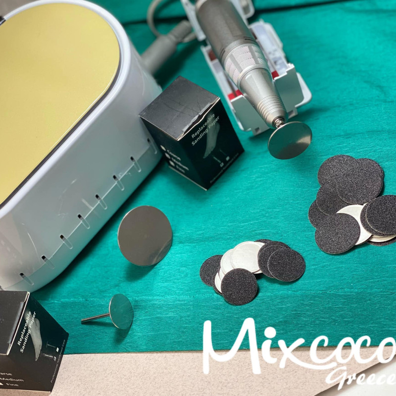 SET PODODISC ΕΞΑΡΤΗΜΑ ΚΑΙ 50 ΑΝΤΑΛΛΑΚΤΙΚΑ 20MM- Mixcoco