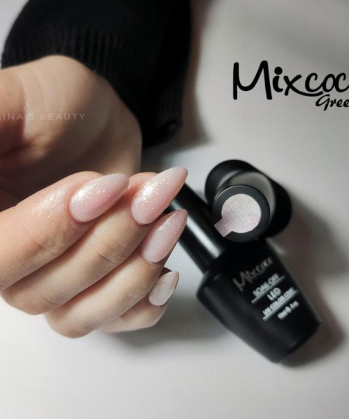 Silver Glitz Ημιμόνιμο Βερνίκι 7.5ml Mixcoco - SKU 130100-75