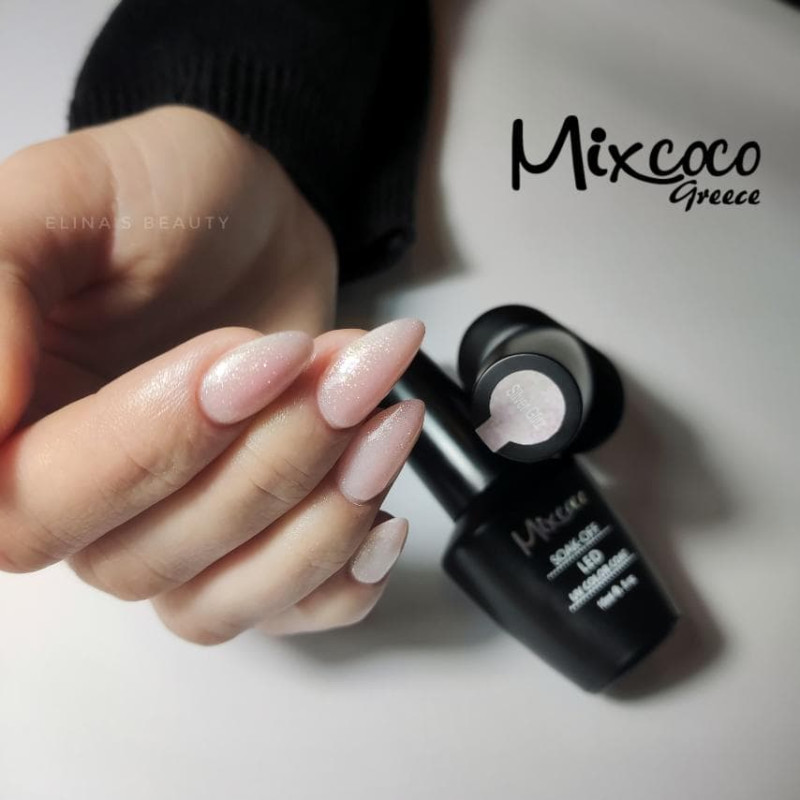 Silver Glitz Ημιμόνιμο Βερνίκι 7.5ml Mixcoco - SKU 130100-75