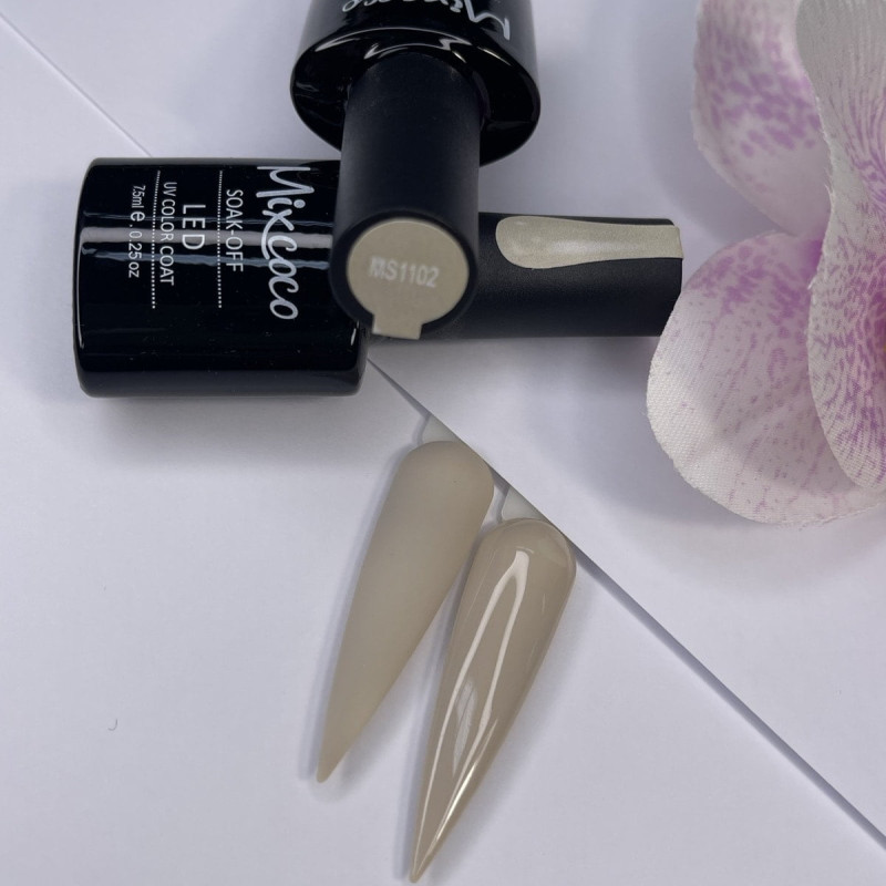 MS-1102 Ημιμόνιμο Βερνίκι 7.5ml Nude Ζαχαρί Mixcoco - SKU 111102-75