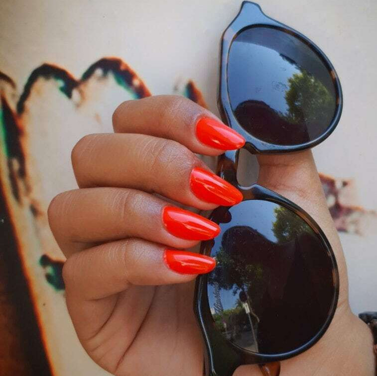 JH-02 Ημιμόνιμο Βερνίκι 7.5ml Πορτοκαλοκόκκινο Mixcoco - SKU 100702-75