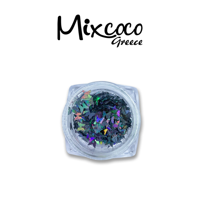 ΔΙΑΚΟΣΜΗΤΙΚΕΣ ΠΕΤΑΛΟΥΔΕΣ ΙΡΙΔΙΖΟΝ ΜΑΥΡΟ- Mixcoco