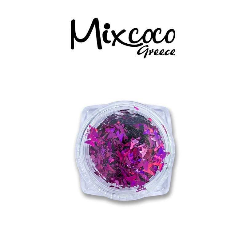 ΔΙΑΚΟΣΜΗΤΙΚΕΣ ΠΕΤΑΛΟΥΔΕΣ ΙΡΙΔΙΖΟΝ ΦΟΥΞΙΑ- Mixcoco