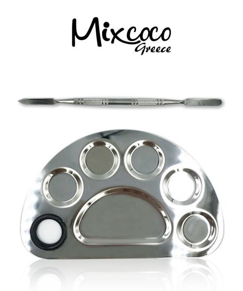 ΠΑΛΕΤΑ NAIL ART ΜΕ ΣΠΑΤΟΥΛΑ- Mixcoco