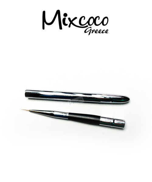 ΕΠΑΓΓΕΛΜΑΤΙΚΟ ΠΙΝΕΛΟ KOLINSKY ΑΣΗΜΙ NAIL ART ΦΥΣΙΚΗ ΤΡΙΧΑ No0 9mm- Mixcoco