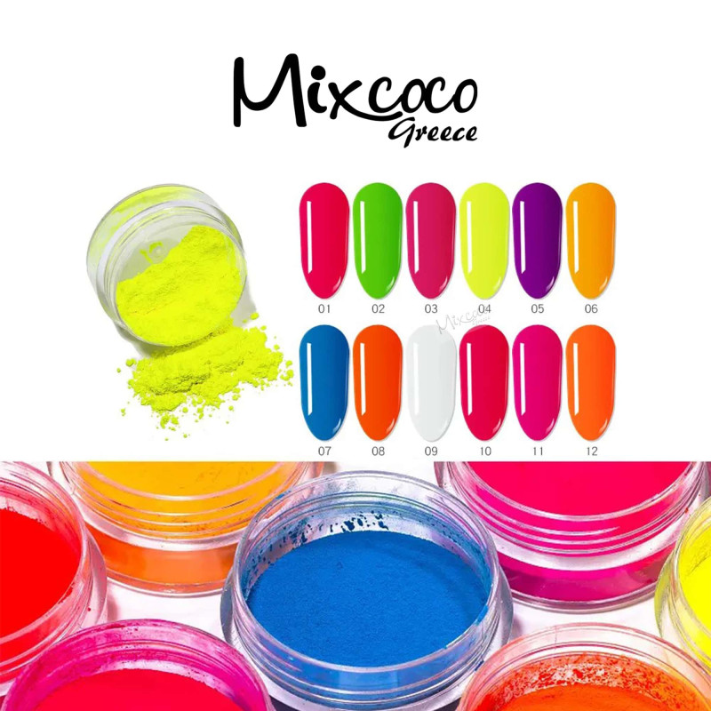 Neon Powder Κόκκινη - SKU 250959-3