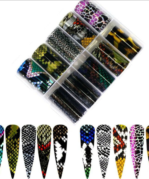 SET NAIL FOIL 08- Mixcoco