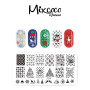 STAMP PLATE CHRISTMAS DESIGNS 01- Mixcoco