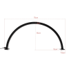 ΕΠΙΤΡΑΠΕΖΙΟ ΦΩΤΙΣΤΙΚΟ LED HALF MOON 750mm ΛΕΥΚΟ - SKU 200099-6