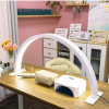 ΕΠΙΤΡΑΠΕΖΙΟ ΦΩΤΙΣΤΙΚΟ LED HALF MOON 750mm ΛΕΥΚΟ - SKU 200099-6