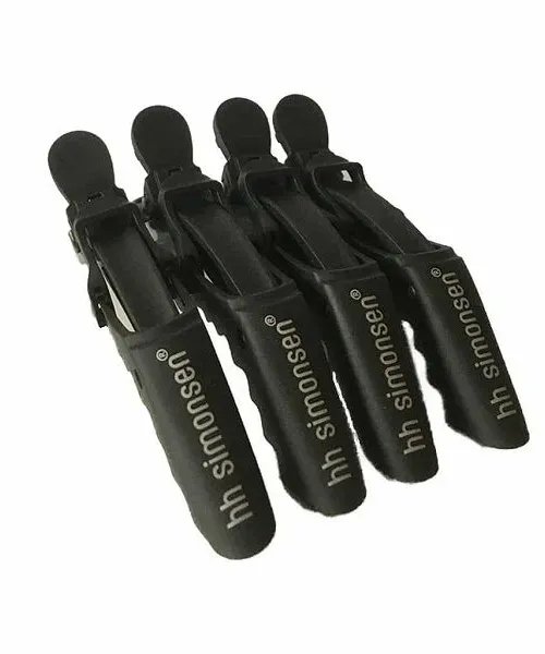 HH SIMONSEN CROCODILE CLIPS BLACK
