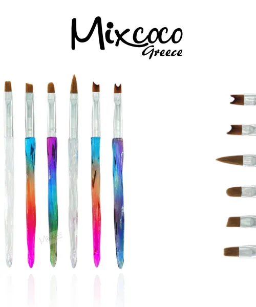 Σετ πινέλων Colorful Mix 6τμχ - SKU 190790-3