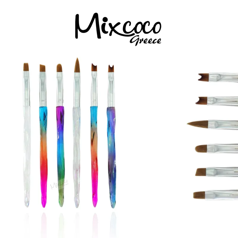 Σετ πινέλων Colorful Mix 6τμχ - SKU 190790-3