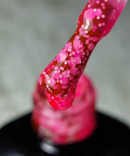 Snow Flake 15ml Pink Starburst- Mixcoco