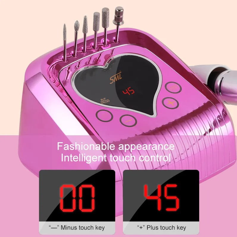 ΕΠΑΓΓΕΛΜΑΤΙΚΟΣ ΤΡΟΧΟΣ ΜΑΝΙΚΙΟΥΡ-ΠΕΝΤΙΚΙΟΥΡ SML M16 45.000 ΣΤΡΟΦΩΝ 68W ΡΟΖ-ΧΡΥΣΟ - SKU 201046-1