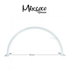 ΕΠΙΤΡΑΠΕΖΙΟ ΦΩΤΙΣΤΙΚΟ LED HALF MOON 750mm ΛΕΥΚΟ - SKU 200099-6