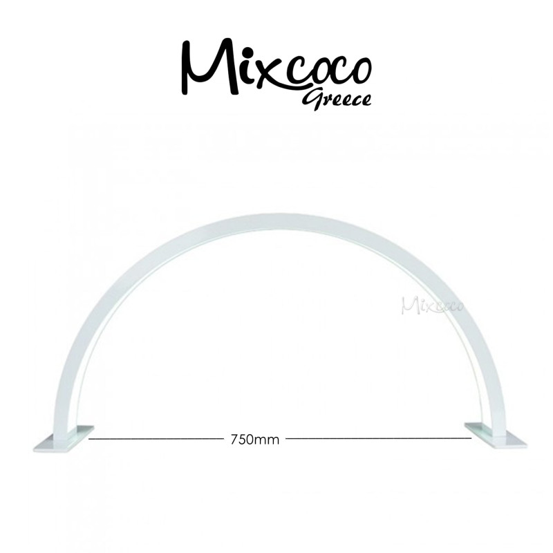 ΕΠΙΤΡΑΠΕΖΙΟ ΦΩΤΙΣΤΙΚΟ LED HALF MOON 750mm ΛΕΥΚΟ - SKU 200099-6
