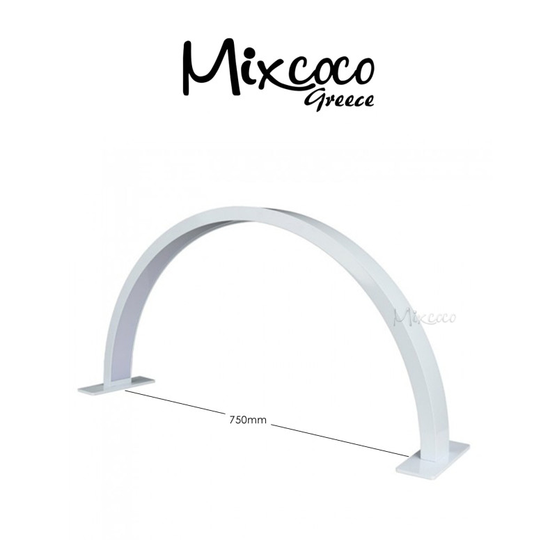 ΕΠΙΤΡΑΠΕΖΙΟ ΦΩΤΙΣΤΙΚΟ LED HALF MOON 750mm ΛΕΥΚΟ - SKU 200099-6