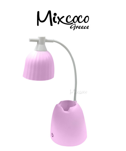 Επαναφορτιζόμενη Mini Led& Uv Λάμπα 24W Ροζ- Mixcoco