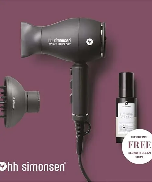 HH SIMONSEN XS DRYER incl. blowdry cream
