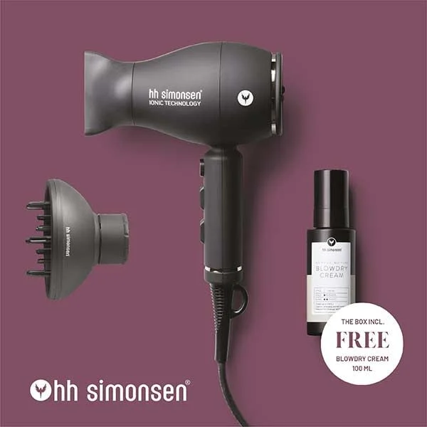 HH SIMONSEN XS DRYER incl. blowdry cream