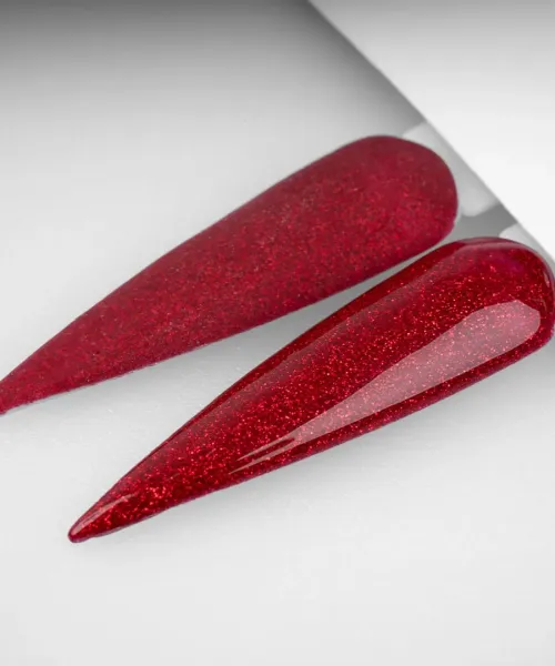 MS-1430 Ημιμόνιμο Βερνίκι Mixcoco 15ml (Glitter Cinamon Red) - SKU 111430