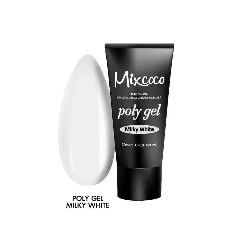 POLY GEL MIXCOCO 30ML MILKY WHITE - SKU 170830