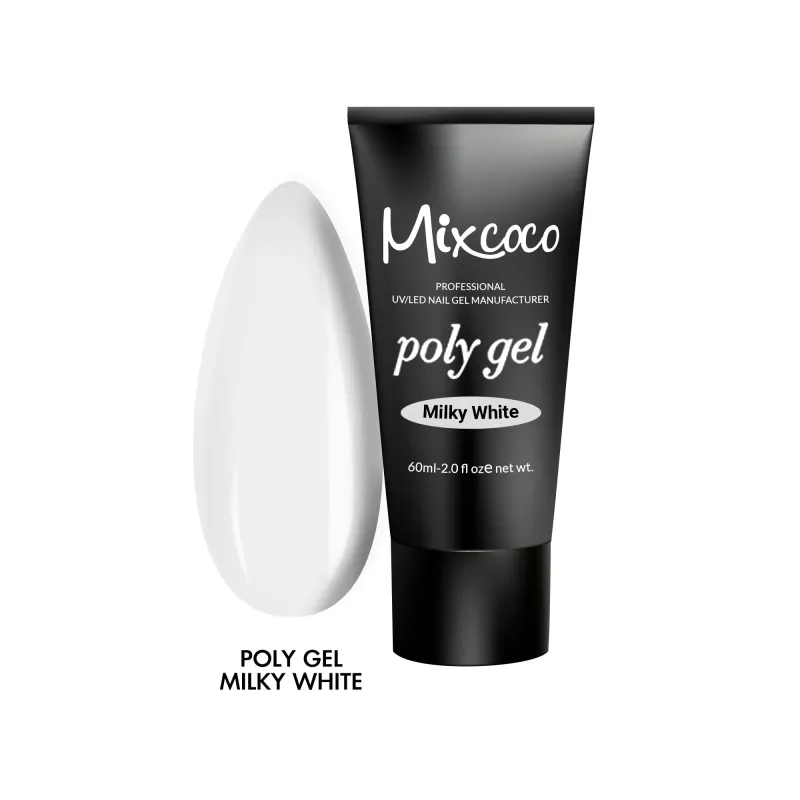 POLY GEL MIXCOCO 60ML MILKY WHITE - SKU 170860