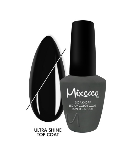 ULTRA SHINE NON WIPE TOP COAT 15ML - SKU 100201