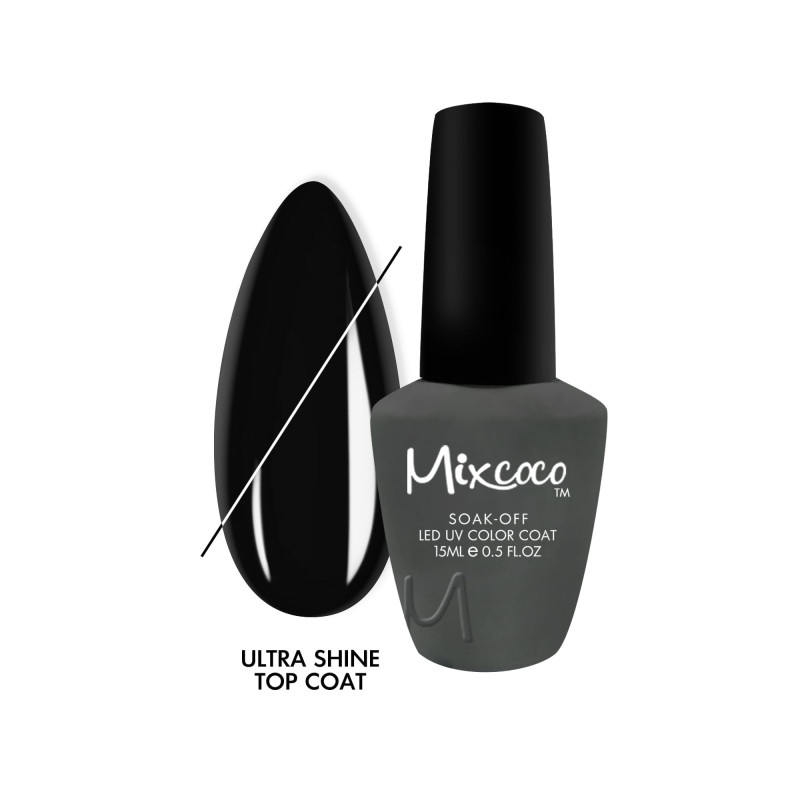 ULTRA SHINE NON WIPE TOP COAT 15ML - SKU 100201