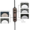 Smart Moonlight Half Moon Lamp Black - SKU 200099-11